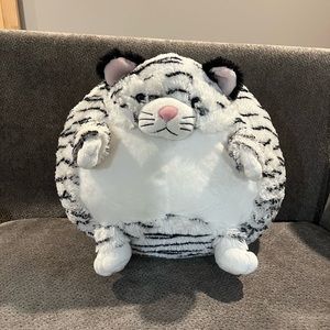 Squishable large rare white tiger plush